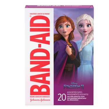 BAND-AID Brand Adhesive Bandages featuring Disney Frozen